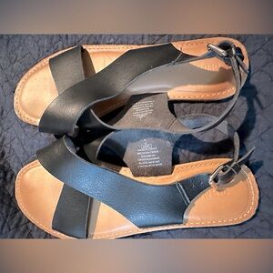 Black sandals